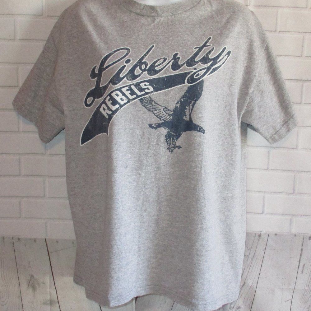 Liberty Rebels T Shirt Size Medium Grey